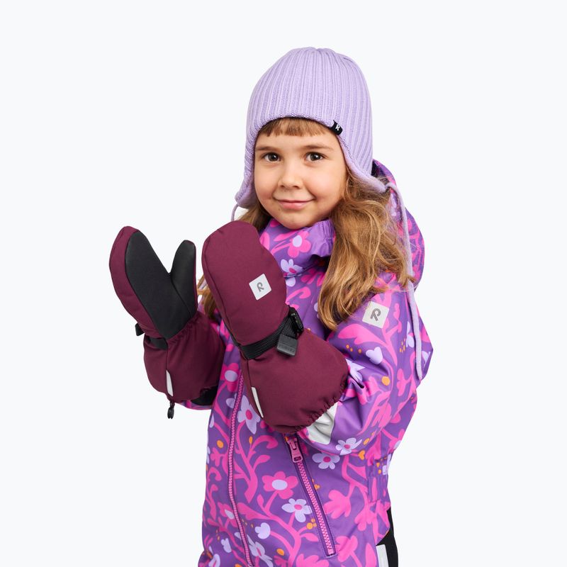 Детски гащеризон Reima Kurikka plum purple 2