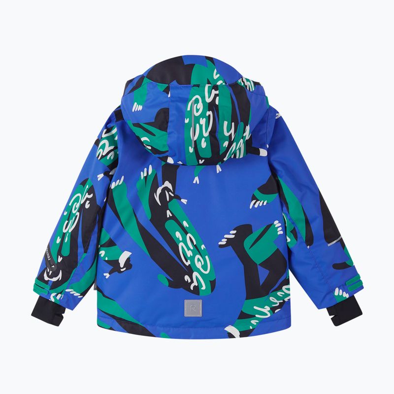 Детско скиорско яке Reima Kairala sparkly blue 2