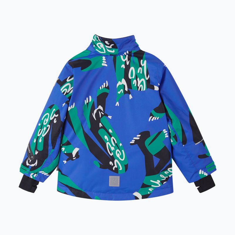 Детско скиорско яке Reima Kairala sparkly blue 3