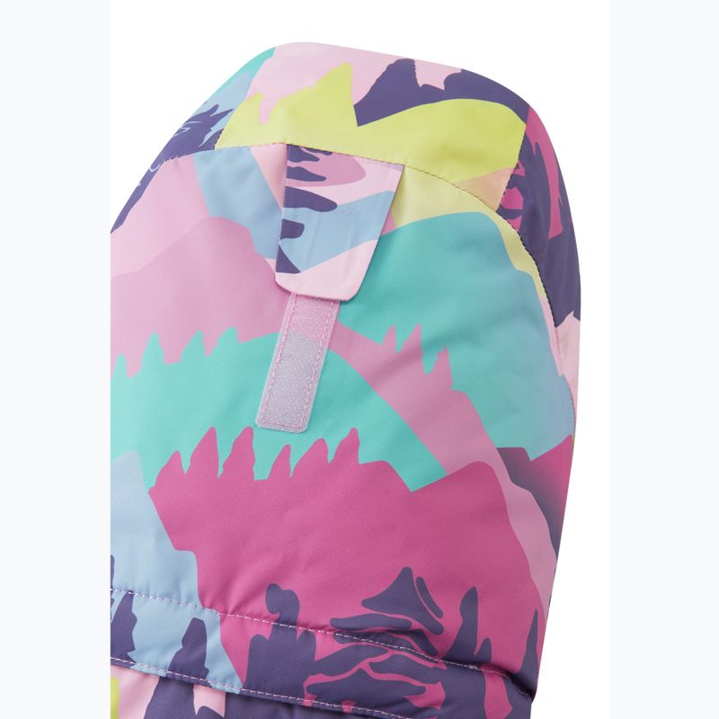 Детско скиорско яке Reima Kiiruna grey pink 6