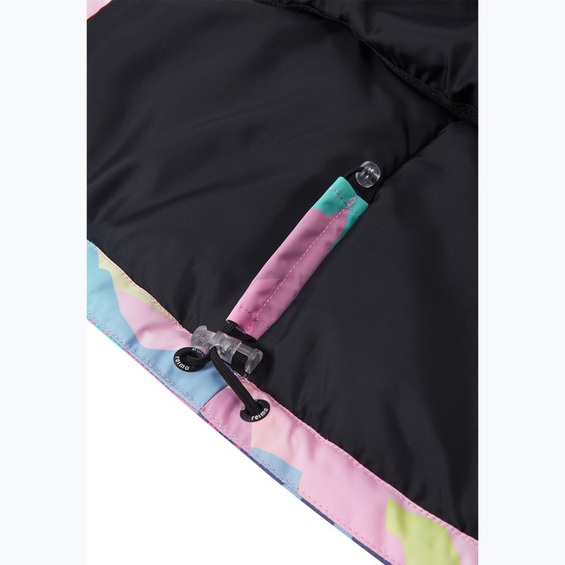 Детско скиорско яке Reima Kiiruna grey pink 9