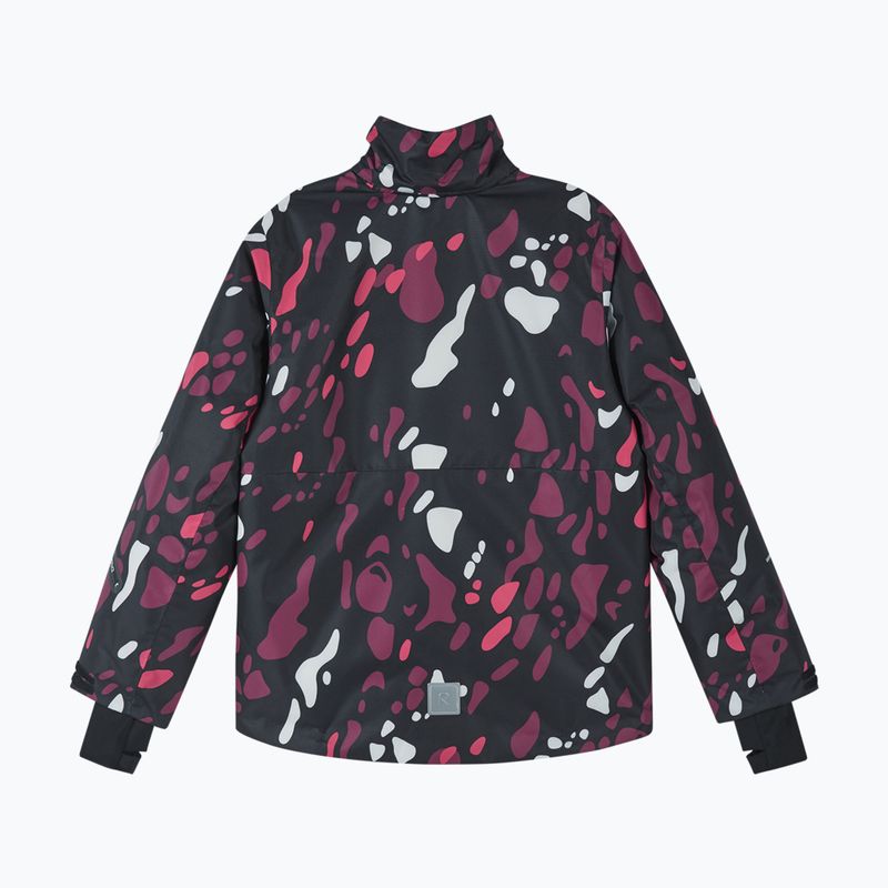 Детско скиорско яке Reima Tirro maroon 3