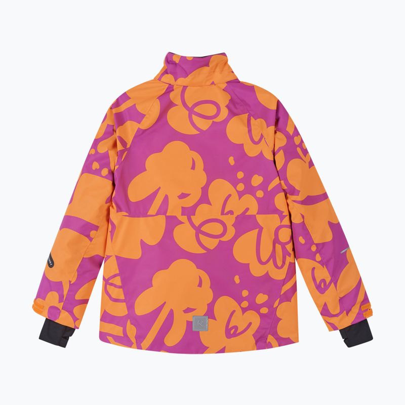 Детско скиорско яке Reima Posio fucshia 3