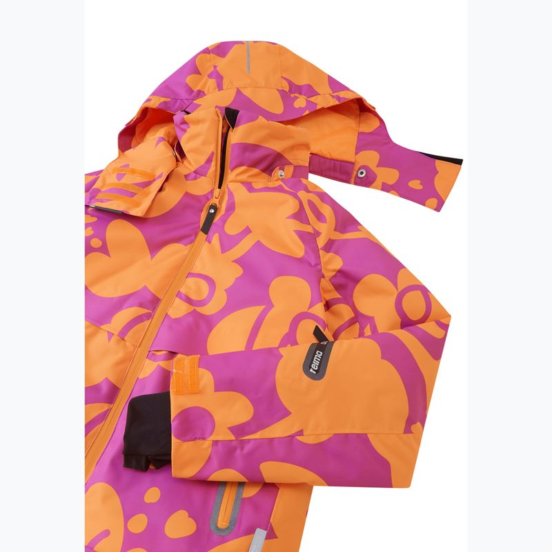 Детско скиорско яке Reima Posio fucshia 4