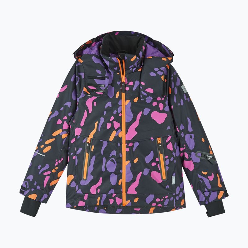 Детско скиорско яке Reima Posio plum purple