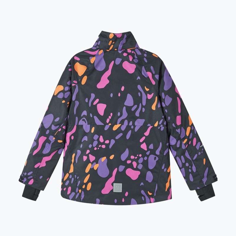 Детско скиорско яке Reima Posio plum purple 3