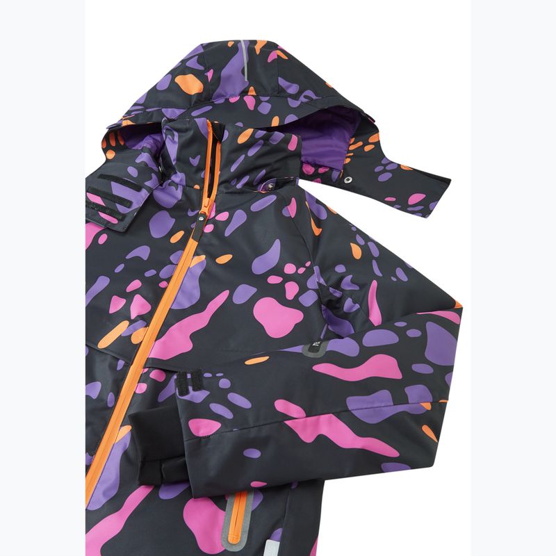 Детско скиорско яке Reima Posio plum purple 4