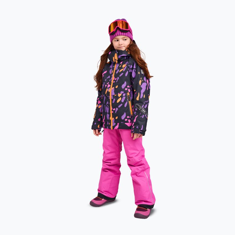 Детско скиорско яке Reima Posio plum purple 12