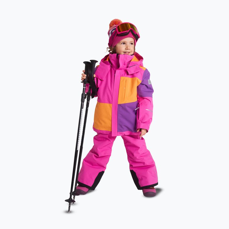 Детски скиорски панталони Reima Proxima fucshia 2