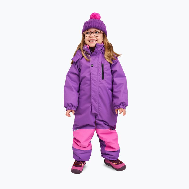 Детски гащеризон Reima Kaunisto plum purple