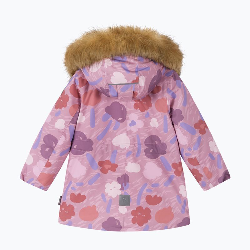Детско зимно яке Reima Muurame grey pink 2