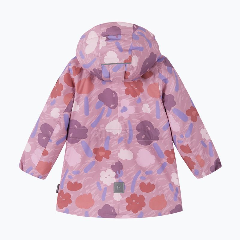 Детско зимно яке Reima Muurame grey pink 3