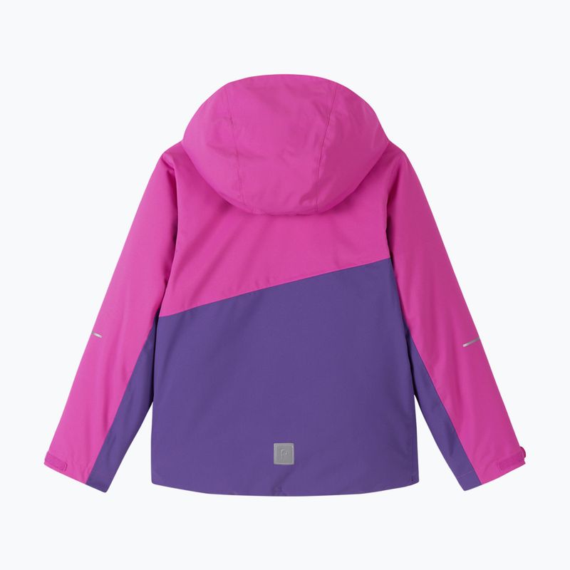 Детско яке Reima Kaaranka plum purple 2