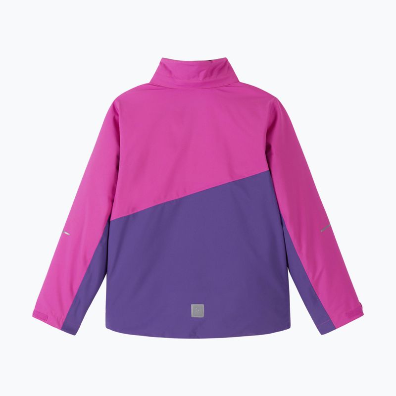 Детско яке Reima Kaaranka plum purple 3