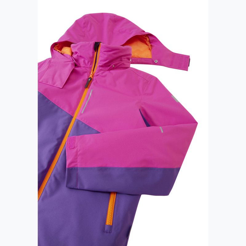 Детско яке Reima Kaaranka plum purple 4