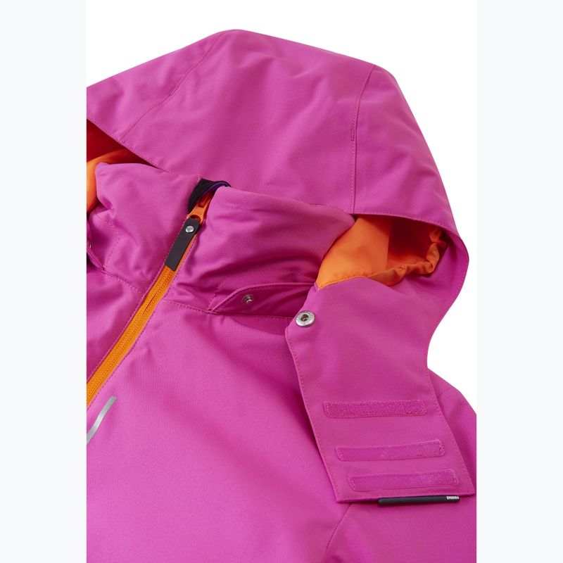 Детско яке Reima Kaaranka plum purple 6