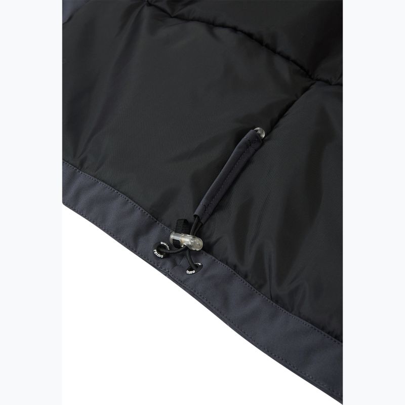 Детско яке Reima Kaaranka soft black 9