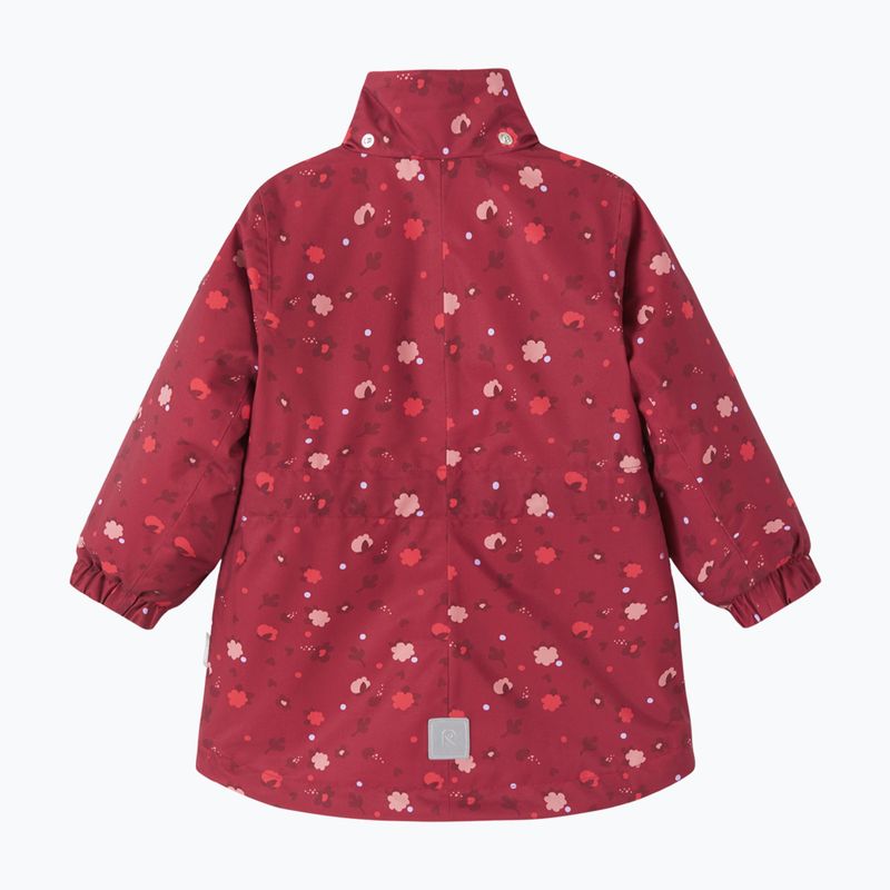 Детско яке Reima Taipale cranberry 3