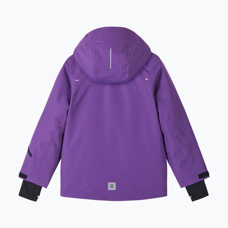 Детско скиорско яке Reima Perille plum purple 2