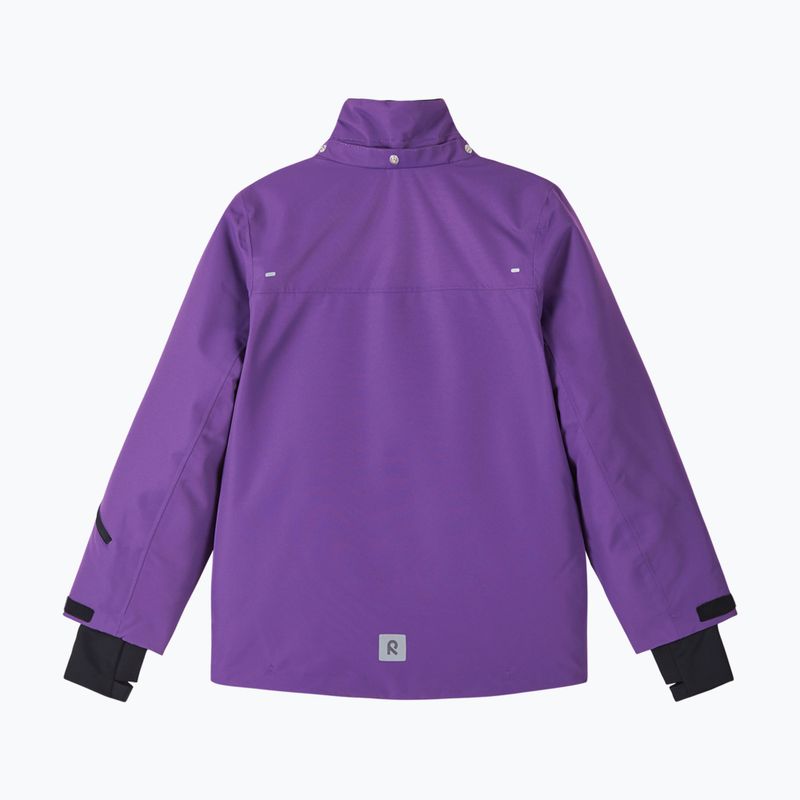 Детско скиорско яке Reima Perille plum purple 3