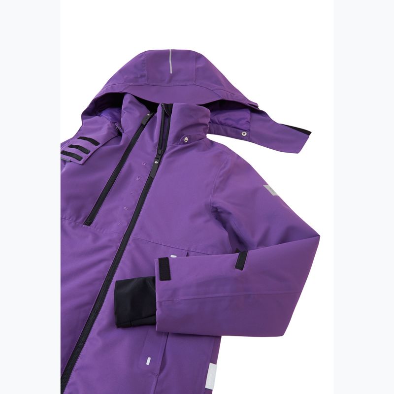 Детско скиорско яке Reima Perille plum purple 4