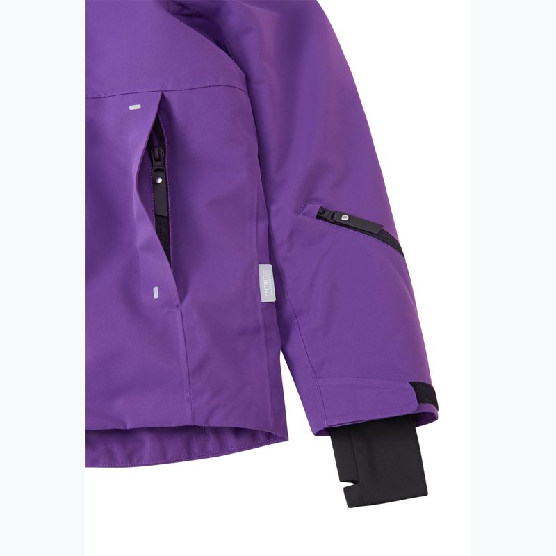 Детско скиорско яке Reima Perille plum purple 6