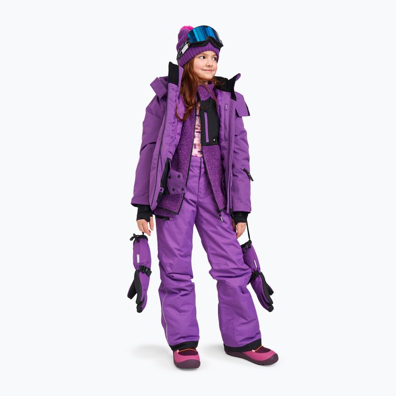 Детско скиорско яке Reima Perille plum purple 13