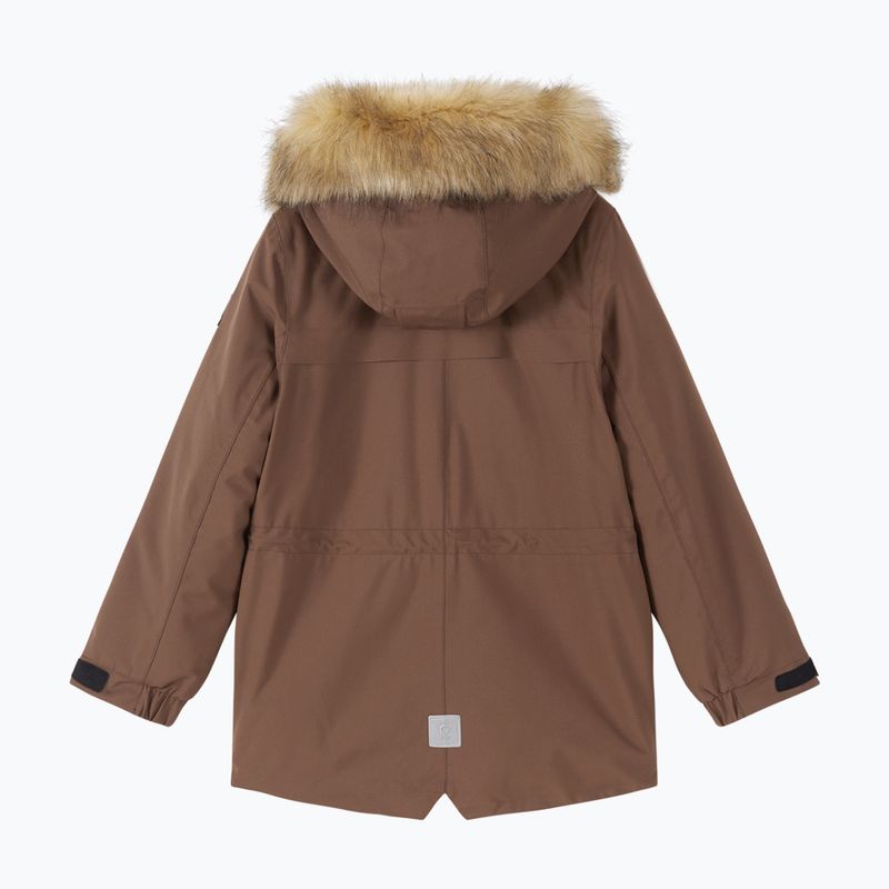 Детско зимно яке Reima Ajaton umber brown 2