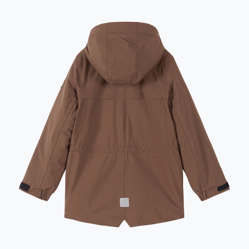 Детско зимно яке Reima Ajaton umber brown 3