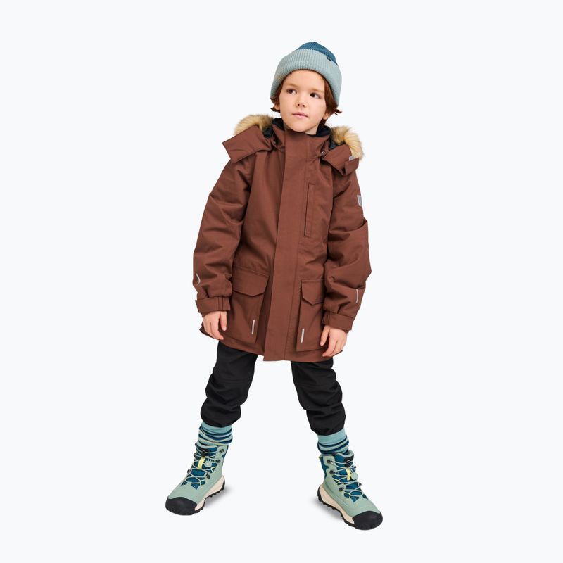 Детско зимно яке Reima Ajaton umber brown 12