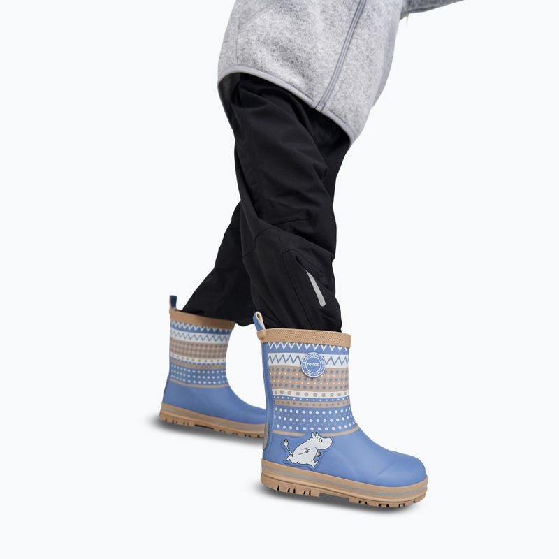 Детски гумени ботуши Reima Moomin Magisk blue ocean 12