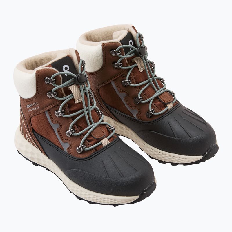Детски ботуши за сняг Reima Hallava Lace umber brown 3
