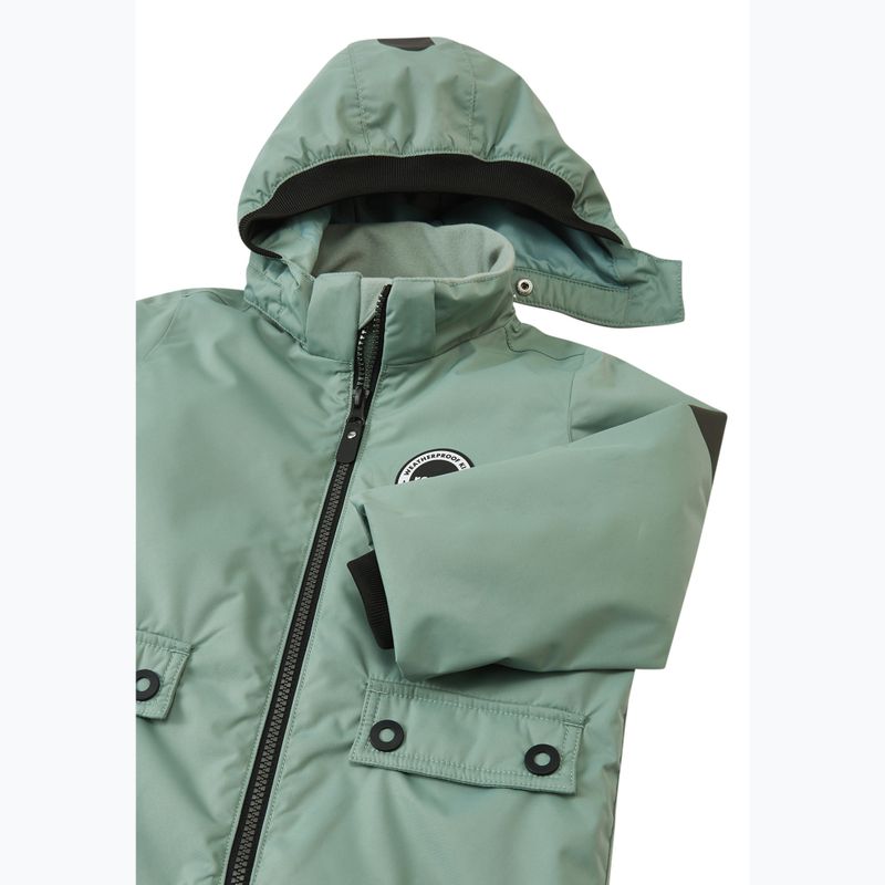 Детски софтшел гащеризон Reima Marte Mid stone green 3