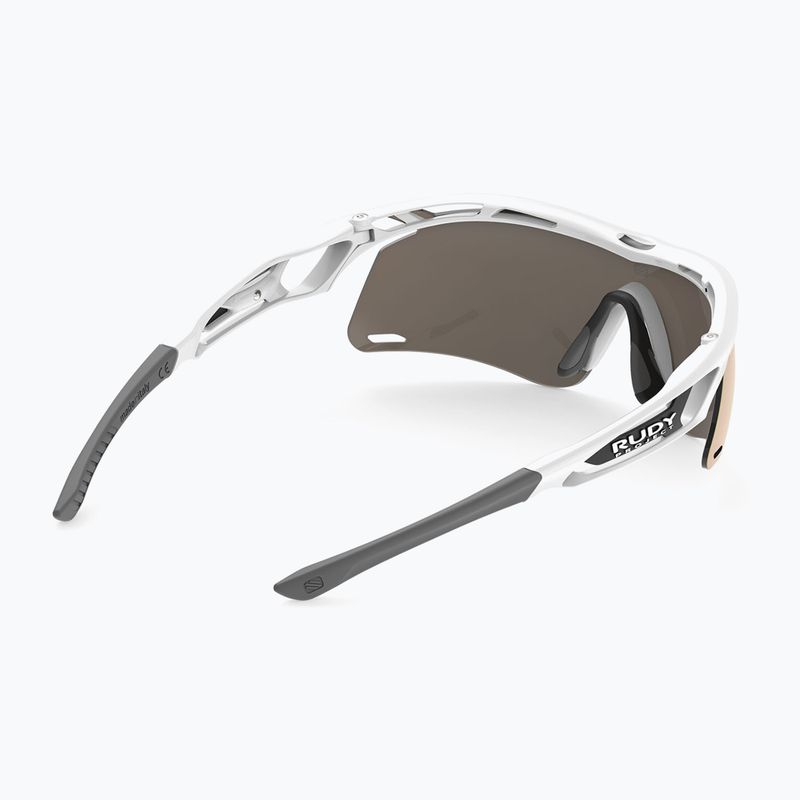 Слънчеви очила Rudy Project Tralyx+ Slim white gloss/multilaser gold 5