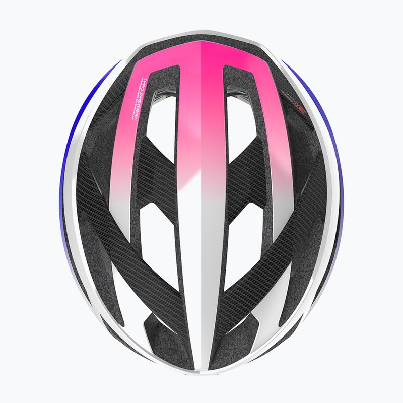 Велосипедна каска Rudy Project Rebel pearl metal/pink/cyber blue shiny 5