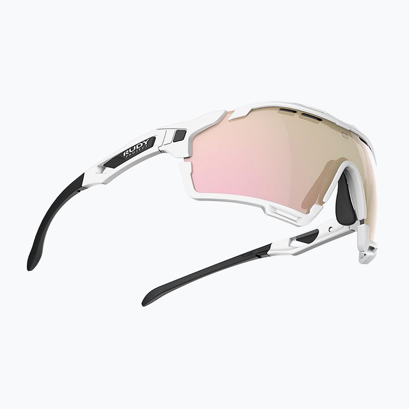 Слънчеви очила Rudy Project Cutline white gloss/multilaser rosegold 3