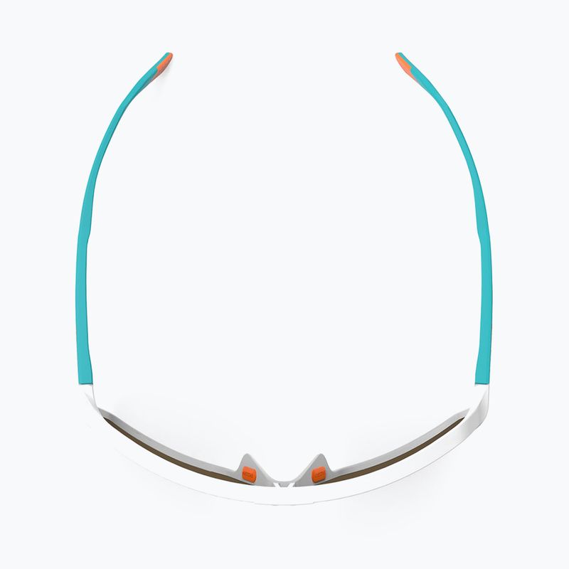 Очила за колоездене Rudy Project Spinshield бял и воден мат/мултилазерно оранжево SP7240580003 5