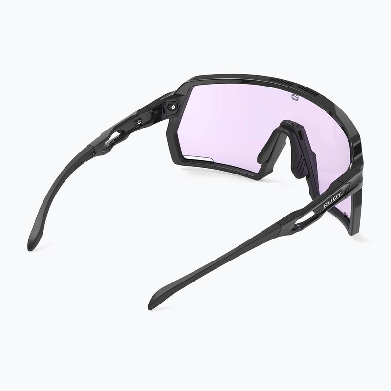 Слънчеви очила Rudy Project Kelion black glossy/impactx photochromic 2 laser purple 5