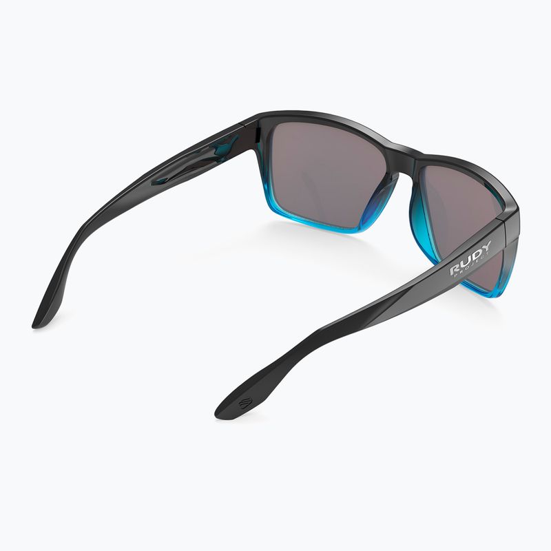 Слънчеви очила Rudy Project Spinhawk Edge black fade crystal azure gloss/multilaser ice 5