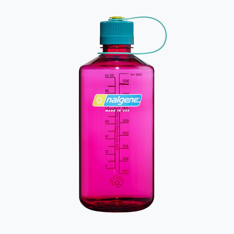 Туристическа бутилка Nalgene Narrow Mouth Sustain 1000 мл патладжан