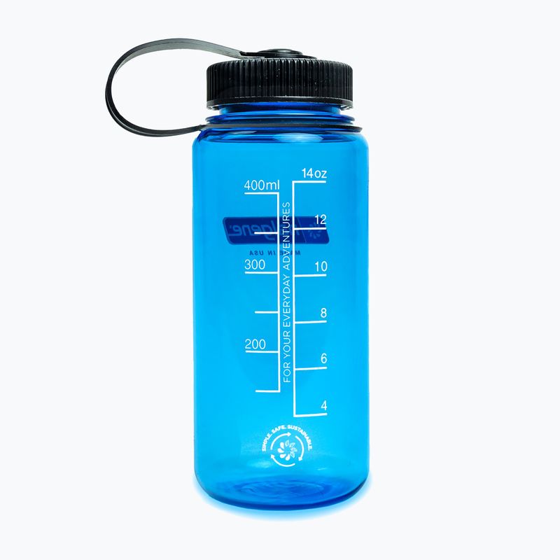 Бутилка Nalgene с широко гърло от 473 ml в шистово синьо 2