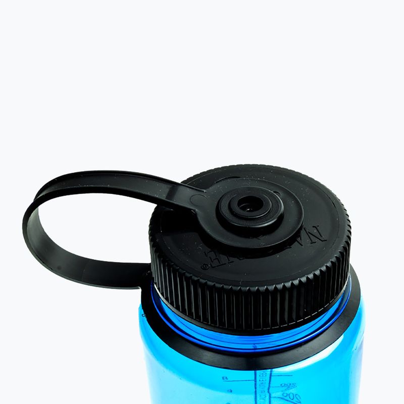 Бутилка Nalgene с широко гърло от 473 ml в шистово синьо 3
