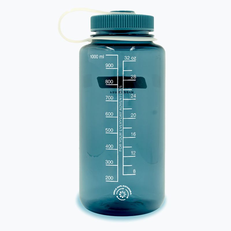 Туристическа бутилка Nalgene Wide Mouth Sustain 1000 мл кадет 2