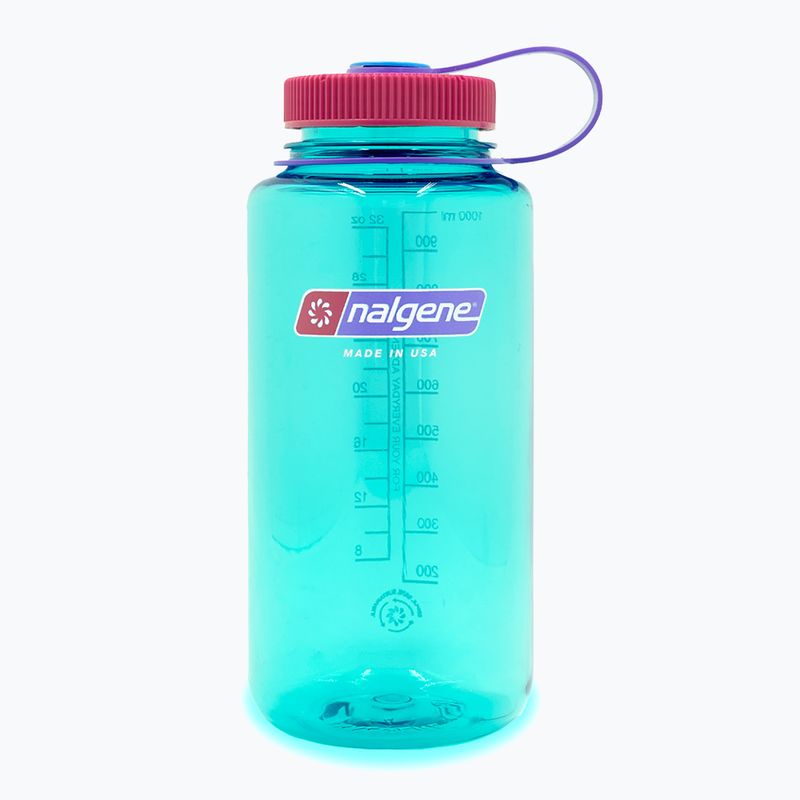 Туристическа бутилка Nalgene Wide Mouth Sustain 1000 ml surfer