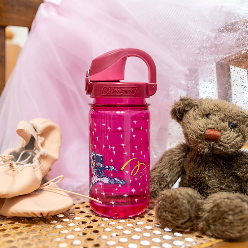 Туристическа бутилка Nalgene On The Fly Kids pink astronaut 5