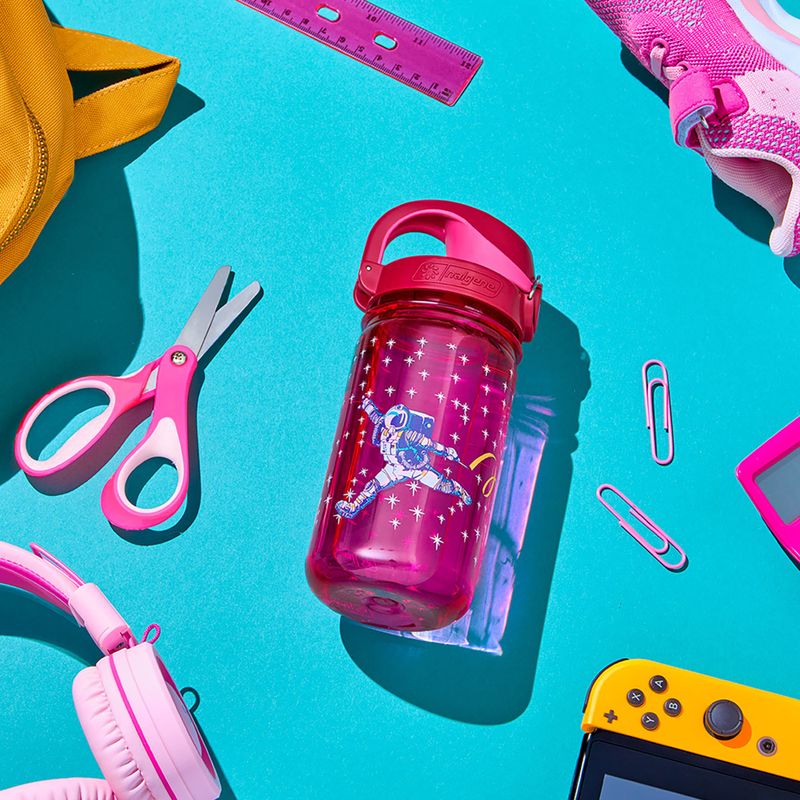 Туристическа бутилка Nalgene On The Fly Kids розов астронавт 6