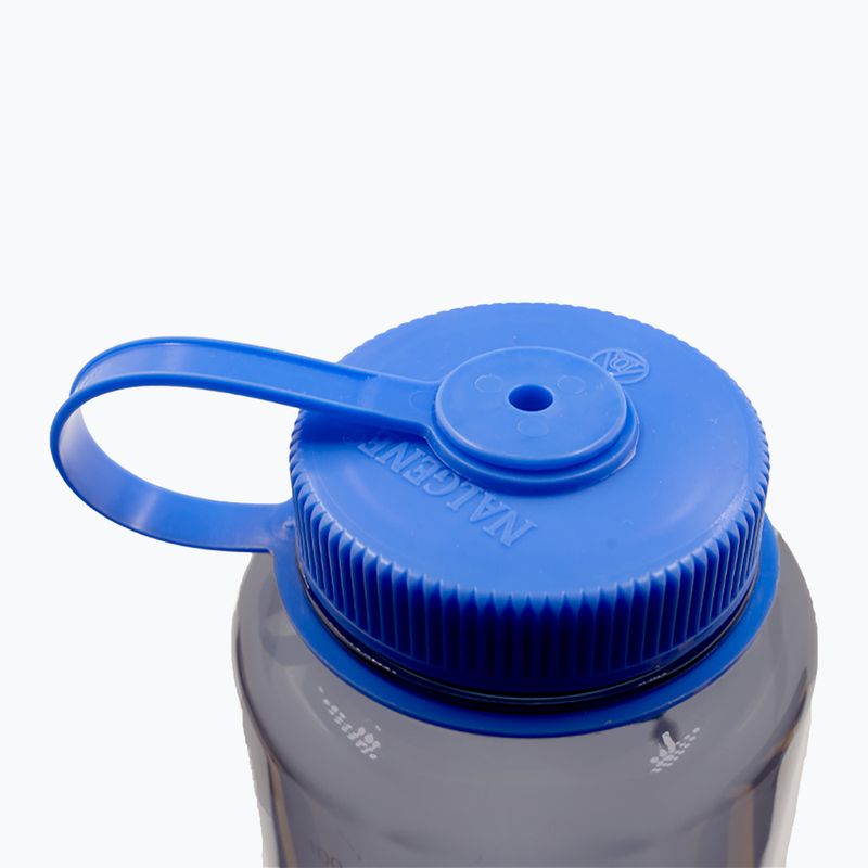 Туристическа бутилка Nalgene Wide Mouth Silo Sustain 1400 мл сива 3