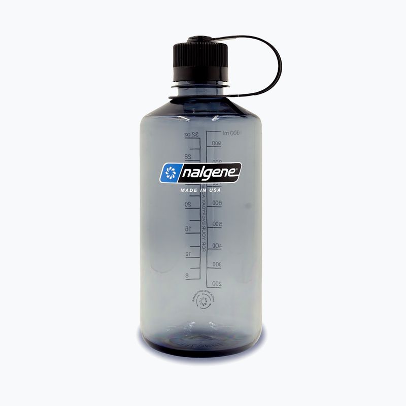 Туристическа бутилка Nalgene Narrow Mouth Sustain 1000 мл сива