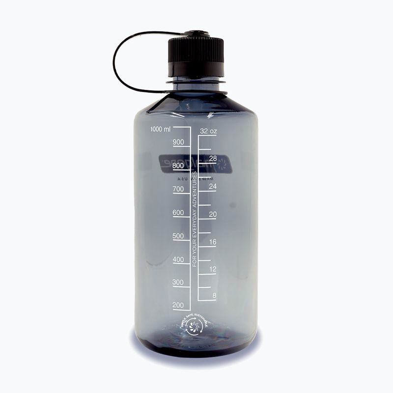 Туристическа бутилка Nalgene Narrow Mouth Sustain 1000 мл сива 2