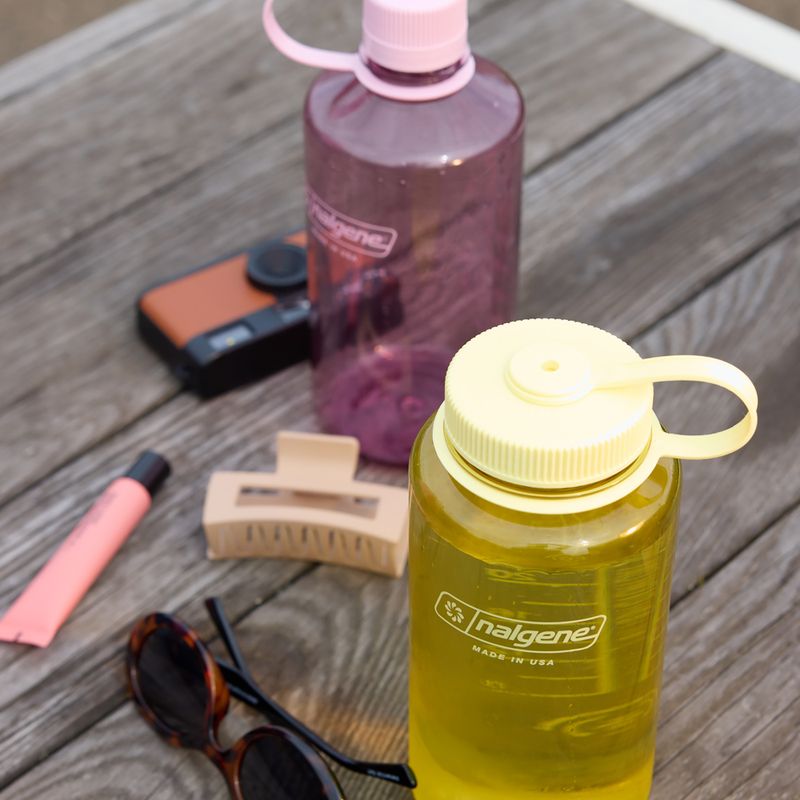 Туристическа бутилка Nalgene Narrow Mouth 1000 ml cherry blossom 6